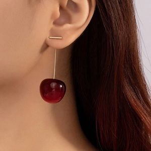 Cherry Drop Earrings